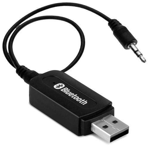 Receptor Bluetooth Adaptador P2 Audio Usb Carro Musica