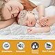 KEQAR Elastisches Baby-Stirnband, Baby-Baumwoll-Stirnband, Baby-Mädchen-Stirnband, Kaninchen-Muster Baby-Stirnband. (Beige)