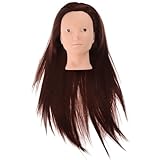 Tête de mannequin adaptée maquillage : cette tête est idéale pour la pratique du maquillage, permettant l’application et la présentation de différents looks. tête de mannequin pour perruques, tête de mannequin d’entraînement