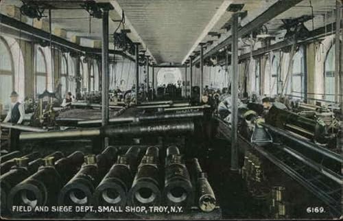 Field and Siege Dept. Small Shop Troy NY Antique Postcard