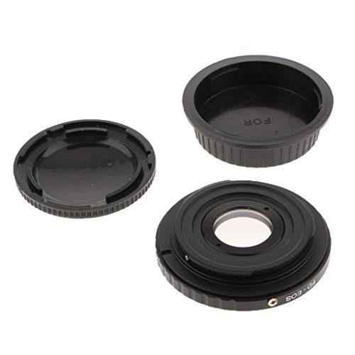 gazechimp Anel Adaptador De Lente FD-EOS Para Canon FD Lens Para EOS EF Mount Camera Com Vidro