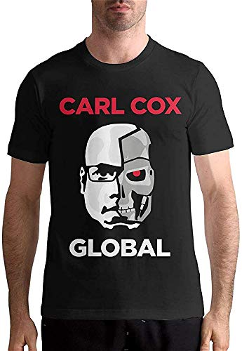 Carl Cox Tour - Camiseta de manga corta para hombre, color negro