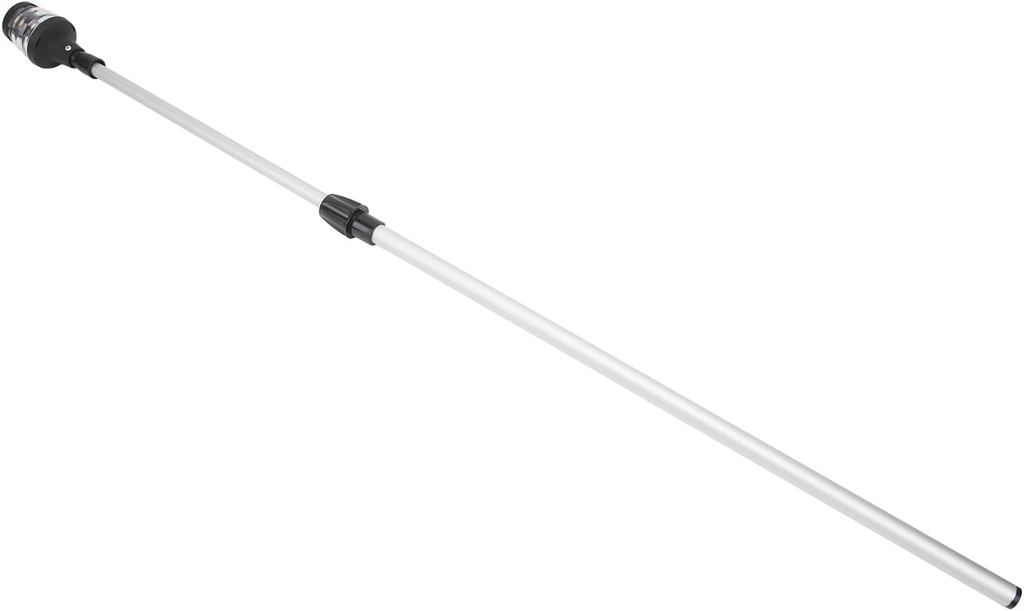 CHICIRIS LED Anchor Light, 33Pcs COB LEDs 2.5W 360 Degree All Around Visibility 2NM, with Telescopic Rod 750 1110mm, for Marine Boat Stern Masthead Signal Light IP65 DC10 24V