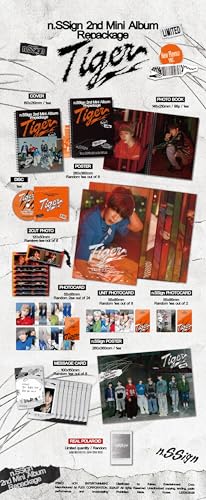 Tiger n.SSign 2nd Mini Album Repackage CD Kpop musique coréenne