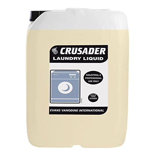 Evans Vanodine BPV051-20 Crusader Laundry Liquid, 20 L