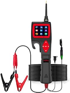 TopDiag P200 Automotive Circuit Tester, (2022 Newest) 9v-30V Power Circuit Probe Kit with 0~5V Power Supply Fuel Injector Relay Mode, Car Electrical System Test Tool AC/DC Digital Voltage Short Finder