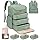 Extra Large Nail Polish Organizer Backpack, Holds 124+ Bottles & Full Size Lamp, Travel Nail Organizers and Storage Bag with