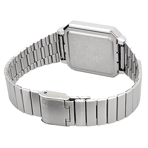 [カシオ] CASIO デジタル 腕時計 復刻デザイン A100WE-1A メンズ 海外モデル シルバー [並行輸入品] 商品画像4