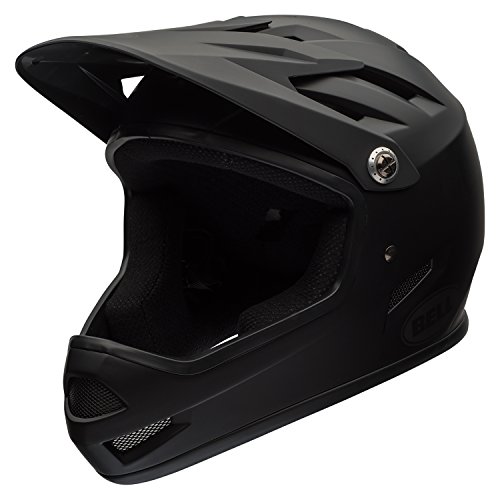 Bell Sanction Adult Full Face Bike Helmet - Matte Black (2023), Small (52-54 Cm) #TOP1