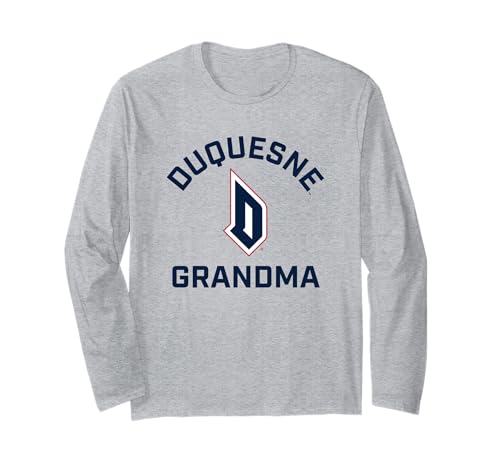Duquesne University Dukes Arched Grandma Long Sleeve T-Shirt