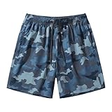 ダークブルー/2XL]ハーフパンツ メンズ 半ズボン 短パン 半パンツ 無地 大きいサイズ カジュアル 迷彩 5分丈 ショートパンツ スポーツ ファッション 夏 調整紐 通気性 薄手 ゆったり 速乾 男 ルームウェア ビッグシルエット ゴルフパンツ ボトムスメンズ パンツ ランニング スポーツウェア ジャージ スウェットパンツ ハーフパンツ 半ズボン 短パン 半パンツ 無地 ５分丈