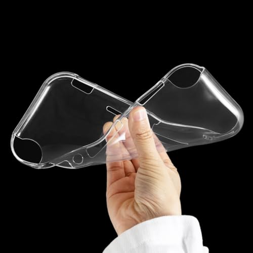 Coque Nintendo Switch Lite transparente avec 2 verres trempés de protection