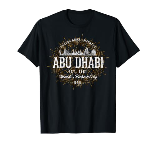 Vintage Abu Dhabi Retro T-Shirt
