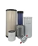HERO Maintenance Filter Kit For New Holland L218 Skid Steer Loader Filters Compatible With OEM