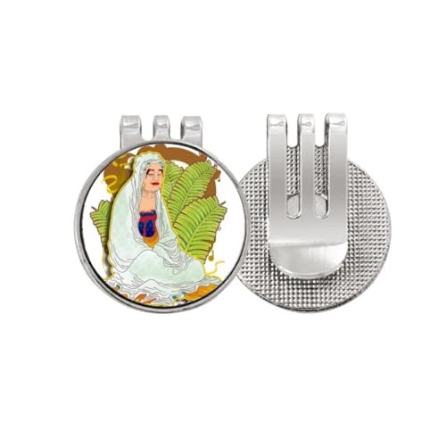 Marqueur de balle de golf magnétique émail Eighteen Arhats accessoire