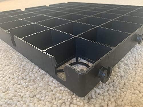 DRIVEWAY GRIDS X60 = 15 SQUARE METRES + HD MEMBRANE GROUND SHEET GRAVEL GRIDS GRAVEL GRIDS GRASS GRID PLASTIC STABILITY GRIDS ECO PAVING BASES & PARKING DRIVE WAY GRID POROUS GRASS OR GRAVEL GRIDS