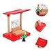 Beaupretty Wooden Railway Station Platform Model for Mini Simulation Station Platform Easy to Install and Portable Educational Building Accessory for Boys