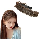 【Quality materials】Made of high-quality high-temperature silk, it matches your real hair perfectly, Available in a variety of colors, it is guaranteed to make you more elegant and charming.