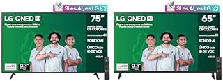 LG Pantalla 75" QNED AI QNED73 4K Smart TV webOS 2025 + 65"