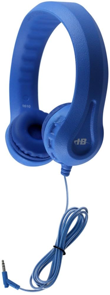 HamiltonBuhl LCP/CD385/6FX 6-Person Listening Center with AudioAce Bluetooth Media Player, 2 Blue, 2 Green and 2 Red Flex-Phones Headphones, Jackbox and Carry Case