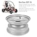 ATV Front Wheel Rim, 21X7-10 10in 4 Studs ATV Wheel Rim for Go Kart Quad Dirt Bike Ride On Mower, Front Wheel Rim Hub Replacement Universal, Enhanced Grip, Easy Installation