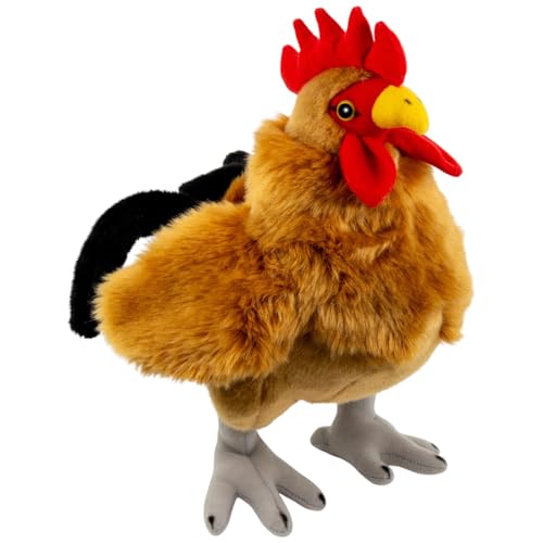 Peluche coq Carl Dick 35 cm, le doudou idéal pour décorer une chambre d'enfant