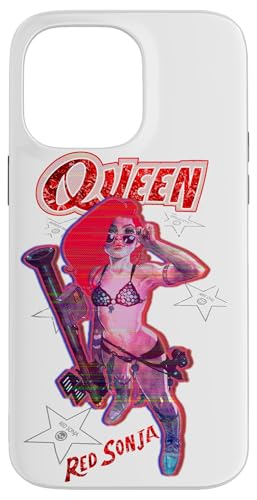 Red Sonja Ben Caldwell �R�~�b�N �V���Z�E�F�[�u �N�C�[�� �X�^�[���b�g �O���b�` �X�}�z�P�[�X iPhone 14 Pro Max �p