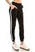 ALWAYS Women Drawstrings Jogger Sweatpants - Super Light Skinny Fit Premium Soft Stretch Pockets Track Pants Black US S (Tag S/M)
