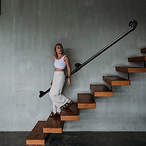 Garde-corps d'escalier complet DASHADAO ajustable de 1 à 20 ft pour intérieur