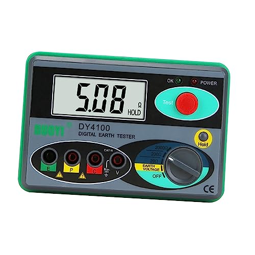 Testeur de résistance de terre Dy4100 avec résolution 0,01 Ohm - 6