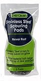 Everclean 6226.0 Stainless Steel Scouring Pads (Pack of 3)