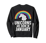 Photo Gallery unicorns are born in january birthday gift rainbow - girls felpa Photo Gallery unicorns are born in january birthday gift rainbow - girls felpa