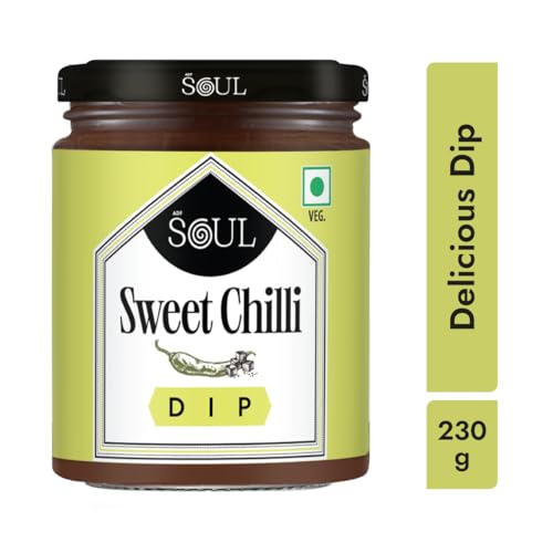 Image of ADF Soul Sweet Chilli Dip | Sweet & Mildly Spicy Sauce With Red Peppers & Garlic | Ideal With Finger Foods & Spring Rolls | 230g.