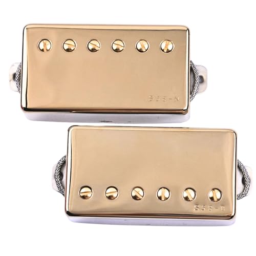 1�Z�b�g Alnico Humbucker S58HN Super 58 Pickups S58-N S58-B�S�[���h �ґg���C���[�t�B�b�g IBZ �M�^�[