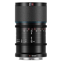 SIRUI Saturn 35mm T2.9 1.6X Full Frame Carbon Fiber Anamorphic Lens, Cine Lens for E Mount Cameras, 418g Blue Flare
