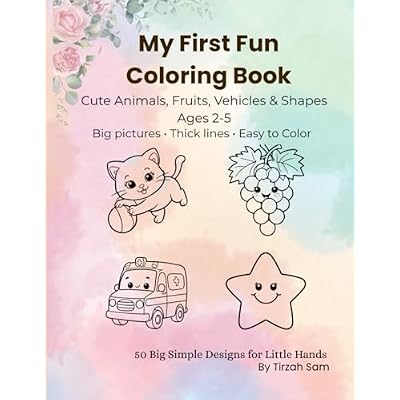 My First Fun Coloring Book