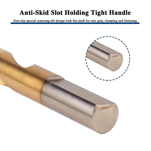 Bestgle 3PCS Spot Weld Drill Bits, High Speed Cobalt Steel Weld Cutter Drill Bit with Titanium Coating 1/4-inch (6.5mm), 5/16-inch (8mm), and 3/8-inch (10mm) - Thumbnail 6