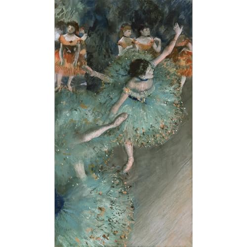 Degas Danseuse verte impression giclée roulée 61x45.7 cm ARTICULOZY