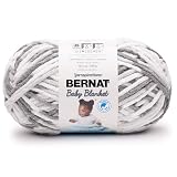 Bernat Baby Blanket Big Ball Yarn - Dapple Gray