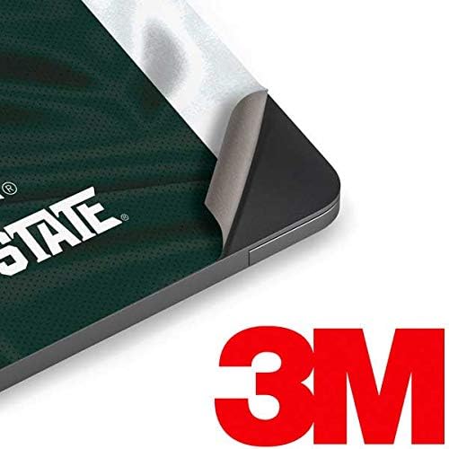 Skinit Decal Laptop Skin Compatible with MacBook Air 13in Retina (2018-2019) - Officially Licensed College Michigan State University Away Grey Jersey Design