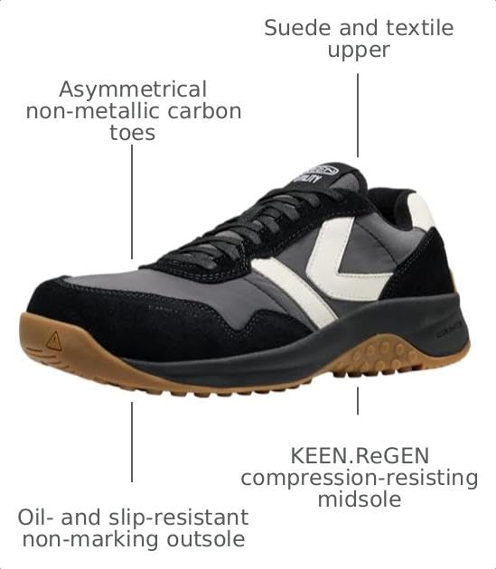 Image of KEEN Utility Men's KS86 Carbon Toe Work Sneakers