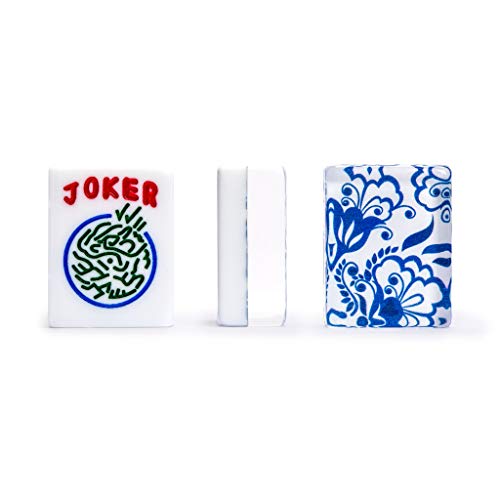 Set de 166 fichas American Mahjong estilo Chinoiserie