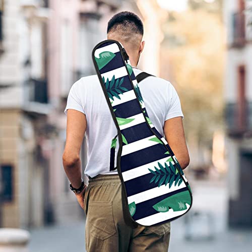 Housse pour ukulélé ténor rembourrée et imperméable avec sangles ajustables