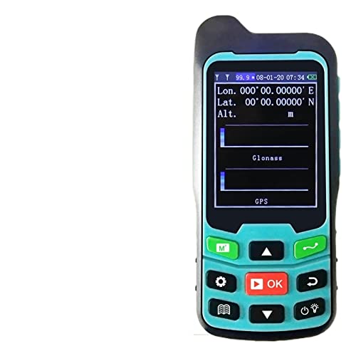 WHY-YUE Land Area Measure Calculation Meter GPS/Plough Land Meter MC8042 Handheld GPS Area Meter Tester Land Measuring Instrument Plough Navigation Land Area Meter