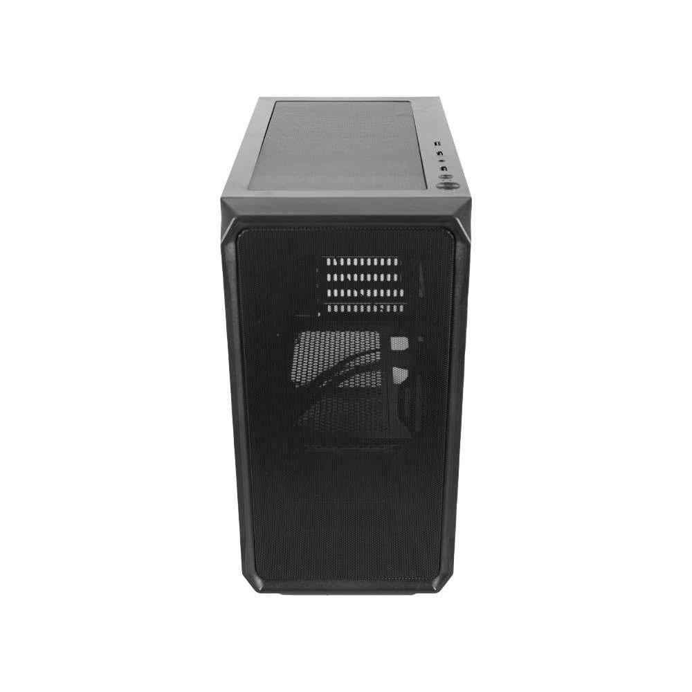 ATX BL-TMA222 Custodia per PC Micro ATX in acciaio nero, sistema di raffreddamento fino a 5 ventole, supporta grafica fino a 340 m