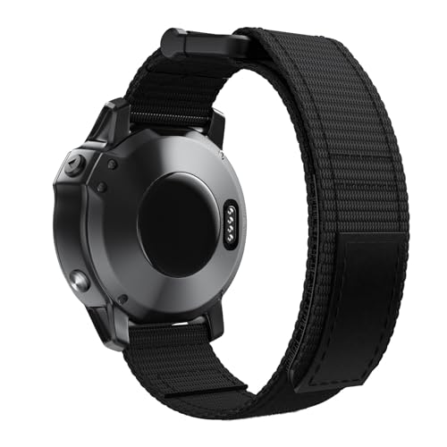 Bracelet nylon Garmin Fenix 7 6 5 tressé confortable pour le sport
