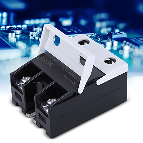 FTVOGUE Relé de Estado Sólido 10A, Entrada de 4-20 MA 0-250 VAC, Tubo de Luz LED, Base de Aluminio para Sistemas de Control TEMP
