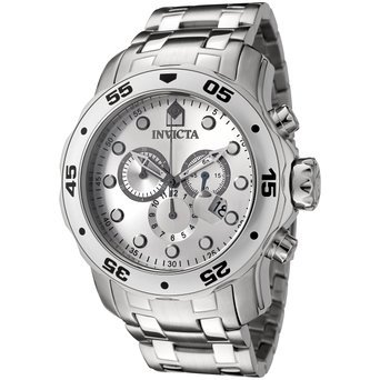 CrN^ Invicta Men's 0071 Pro Diver Collection Chronograph Stainless Steel Watch j Y rv ysAiz