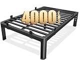 Cresyfu 14 Inch Metal Queen Bed Frame with Heavy Duty Steel Support