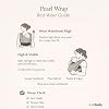 Tushbaby Pearl Wrap Baby Carrier for Newborns 820 lbs, Hands-Free Ergonomic Infant Carrier with Storage, Bottle & Wipe Holder, Adjustable Soft Fabric, Black